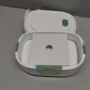 Momcozy Baby Wipe Warmer, Innovative Spring Design, Large Capacity Wipes Dispenser, Fast and Even Heating, 4 Modes of Temperature Heating Control, Diaper Wipe Warmer with Night Light (Classic WW01 60-80pcs, Green)