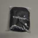 Mini Sling Bag Crossbody Fanny Pack Men & Women - Switchable Strap, RFID Blocking, Water-Repellent, Hidden Pocket (Black)