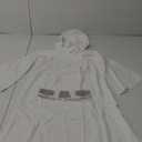 Princess Costume Kids Girls Force Knight Cosplay White Dress Belt Outfit for Birthday Halloween White M