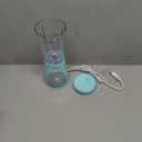 Mueller Smoothie Blender for Smoothies - Personal Blender for Shakes, Frozen Drinks, Baby Food & More, 15oz Travel Cup and Lid, Durable Stainless Steel Blades for Powerful Blending Performance Turquoise