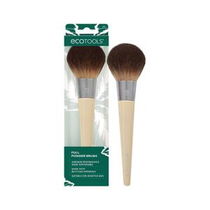 EcoTools Full Powder Brush, Fluffy Makeup Brush For Loose & Pressed Powder, Best For Setting Makeup, Large Brush Head With Soft, Synthetic Bristles, Eco-Friendly & Cruelty-Free, 2 Count