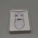 Face Light Therapy Device, Based on Triple Action LED, Thermal, and Vibration Technologies, Face and Neck Beauty Device with 7 Color LED for Home Use, Improve Skin(Glossy White)