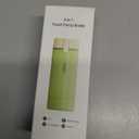 4 in 1 Travel Dispenser, Travel Bottles for Toiletries, Leak Proof Refillable Dispenser Set for Shampoo Conditioner Lotion Cream, Portable Containers for Travel, Camping & Gym (Green)