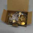 YOHOM Suction Cup Hooks for Shower Gold Towel Holder Stainless Steel Vacuum Bathroom Shower Hook Suction Washcloth Hanger Kitchen Towel Rack for Robe Loofah Wreath Glass Door Window Wall Brushed 4Pcs