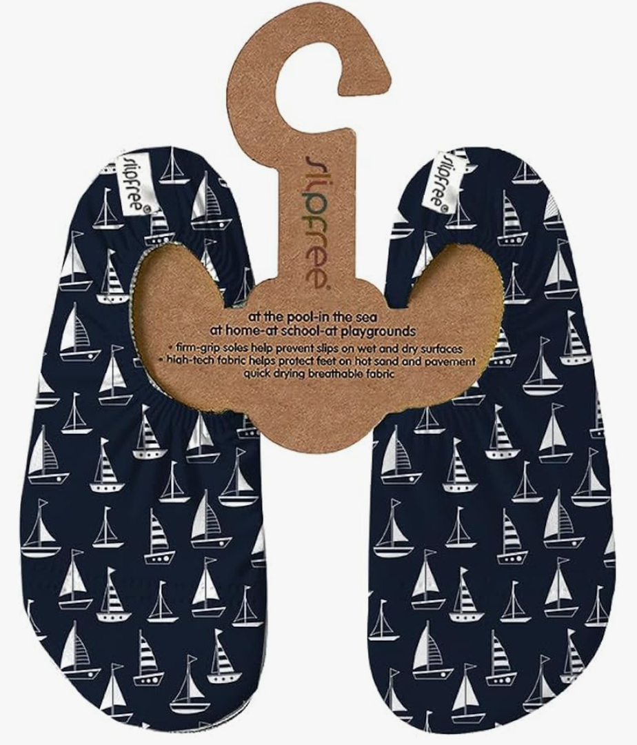 Slipfree Kids Water Shoes Girls Boys Aqua Socks Non-Slip Barefoot Quick Dry Beach Pool Swimming Sports, Size 10-11.5