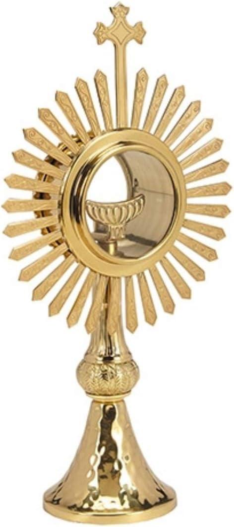 Sudbury Budded Cross and Ray Monstrance with Luna