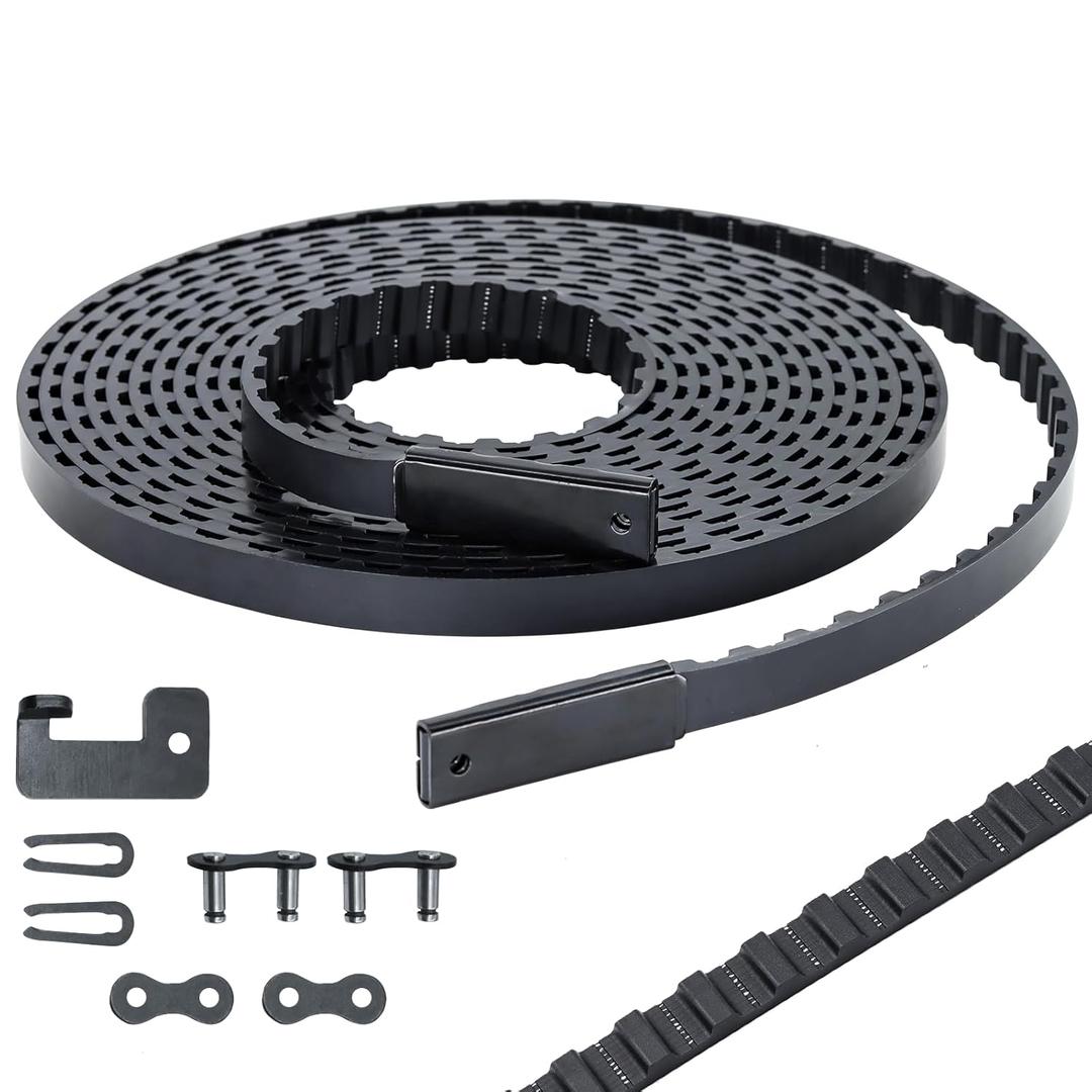 41A3589-1 Garage Door Belt, 257'' Drive Belt 041A3589-1 for 8ft High Garage Doors, Compatible with Some Liftmaster Chamberlain Garage Door Opener Models 1270, 1280, 1280R, 8100, 8200 & 9200