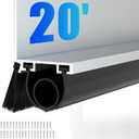 20 Ft Garage Door Bottom Seal, Garage Door Insulation Kit, Garage Door Seal