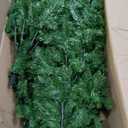 7.5 Feet Artificial Fir Christmas Tree with LED Lights and 1968 Branch Tips