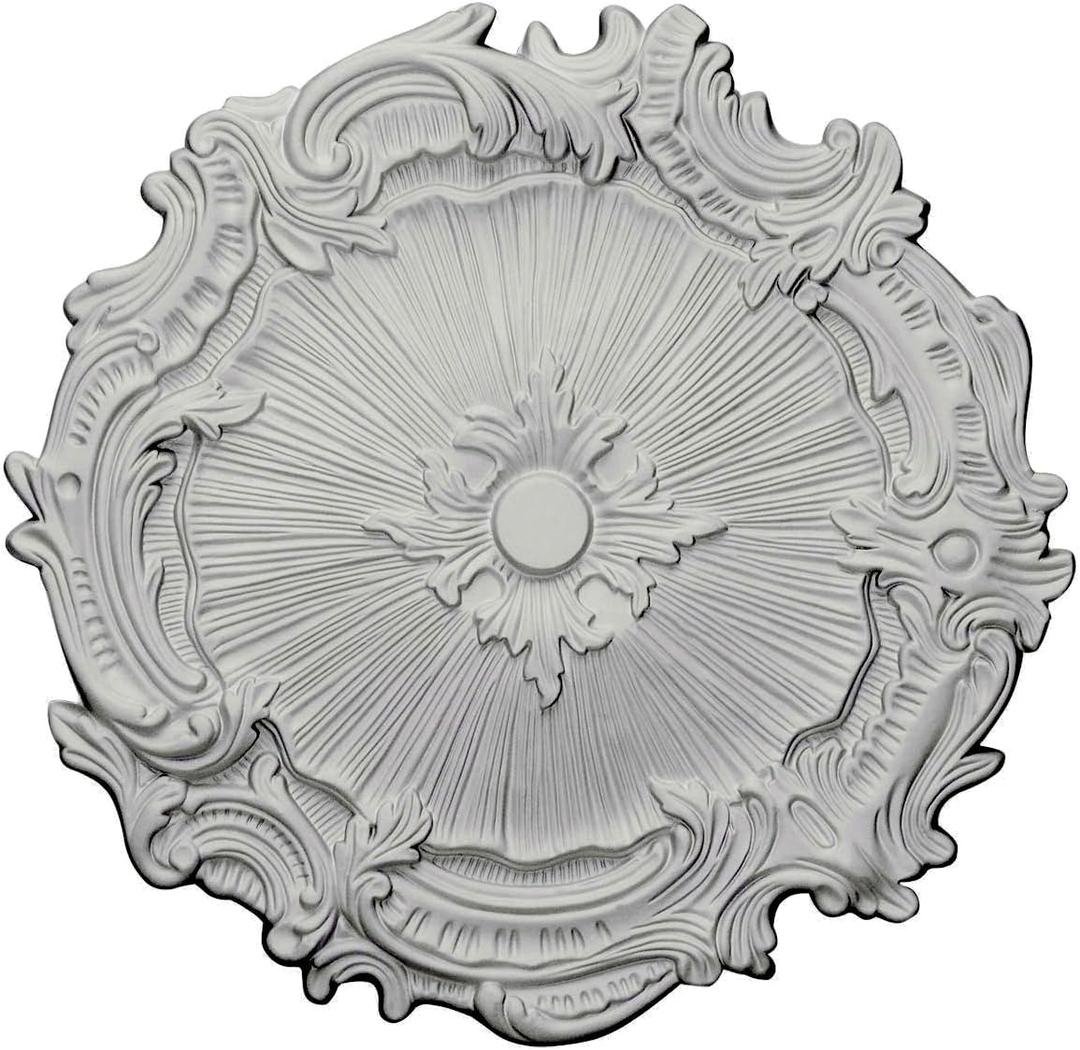 16 3/4"OD x 1/2"ID x 1 3/8"P Ceiling Medallion