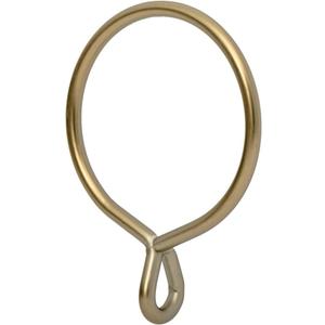 Ivilon Drapery Eyelet Curtain Rings - 2.3" Ring for Curtain Hook Pins, Set of 14 - Warm Gold