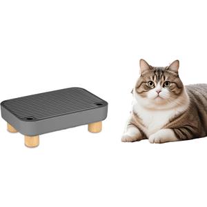 Litter Box Step Ramp (Charcoal Gray)