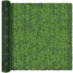 120"x 96" (80 SQFT), Artificial Green Ivy Privacy Fence Screen
