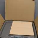 8-Pack Grey Plastic Storage Baskets with Lids, Label Organizers, Stackable Organizer Containers: For Organizing Shelves, Drawers, Desk Closets, Playrooms, Classrooms, Offices