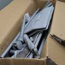 Baby Changing Table, Versatile Folding Changing Table, Waterproof Diaper Changing Station, Adjustable Height with 2 Drawers,Baby Changing Station, Mobile Nursery for Infant and Newborn (Light Grey)