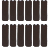 ALVABABY 12PCS Newborn Cloth Diaper Insert,5-Layer Charcoal Liner Reusable 12SZTN