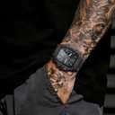 Goton IP68 Waterproof Rugged Band for Apple Watch 46mm/45mm/44mm with Case build-in Screen Protector Heavy Duty Sport Strap Compatible with iWatch Series 11/10/9/8/7/6/5/4/SE