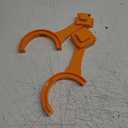 ACIMONE 2 PCS RV Sewer Hose Wrench, Multi-Purpose RV Sewer Hose Wrench, RV Sewer Cleanout Cap Removal Wrench, Fit Most 3-Inch and 4-Inch Male/Female Camper Sewer Caps for Black Water Tank, Orange