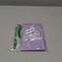 Annecy Lined Journal Notebook, Hardcover Leather Journal for Women & Men, 160 Numbered Pages, Medium 5.5" x 8.25", 100 GSM Thick Paper, Purple