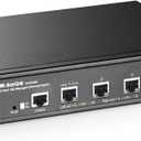 MokerLink 5 Port 10G Managed Ethernet Switch, 10G/5G/2.5G/1G Auto-Adaptive, L3 Web/CLI Managed, Metal Desktop|Rackmount Network Switch