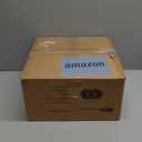 Semi Flush Mount Ceiling Light, Upgraded 12 inch Larger Black Glass Ceiling Light Fixture, Vintage Lighting for Hallway Kitchen Bedroom Dining Room, Bulb Not Included