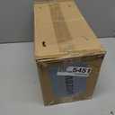 iSPECLE Deep Freezer Organizer Bins - 15.8~18.1 Inch Freezer Baskets for Chest Freezer, 7 Cu.Ft Chest Freezer Organizer Bins, 2 Small Expandable Hanging Baskets and 4 Stackable Bins, 6 Pack, White