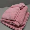 REDKISS Pink Towels Set 6 Piece Cotton Towel Sets with 2 Bath Towels, 2 Hand, 2 Washcloths, 650GSM Hotel Quality, Soft, Highly Absorbent Towels for Bathroom Gym, Ideal Everyday Use