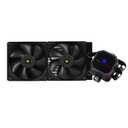 Thermalright Frozen Prism 240 Black Liquid CPU Water Cooler with 120mm PWM Fan,240 Black Cold Row Specification,Integrated Water-Cooler Heatsink for AM4/AM5,Intel LGA1700/1851/1150/1151/1200/2011