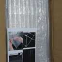 Tgxncsd 15.75in 4pcs Acrylic decorative flower stand +Led String Light Tabletop Geometric Centerpiece Stand-Floor Column Display Stand for Wedding Ceremony Party Reception Decoration (15.75in 4pcs)