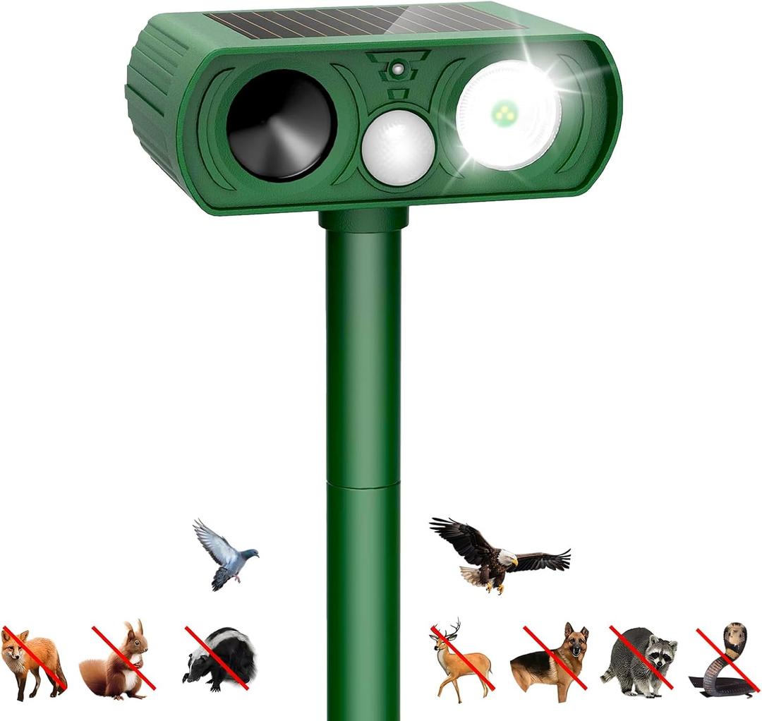 Solar Ultrasonic Animal Repellent Outdoor Solar Ultrasonic Animal Repellent Outdoor