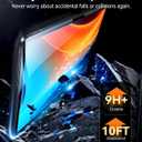 TORRAS for iPad Pro 11 Inch Screen Protector M5 2025& M4 2024, Military Grade Shatterproof, TOP 9H+ Tempered Glass, One-Pull Installation, Anti-Scratch, Bubble Free, Apple Pencil Compatible, HD Clarity