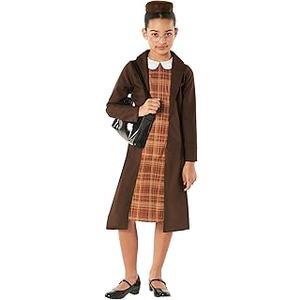 Rosa Parks Costume For Girls Colonial Costume Girls Historical Outfits Rosa Parks, Size L