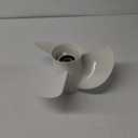 13 1/4x17-K Boat Motor Aluminum Propeller - Replaces 6E5-45945-01-EL - Compatible with Yamaha Outboard Engines 60HP 70HP 75HP 80HP 85HP 90HP 115HP 130HP - 15 Tooth-RH - Aluminum Outboard Propeller