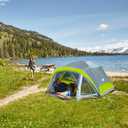 Coleman Skydome Camping Tent with Screened Porch & 5-Minute Setup, Weatherproof Tent with Rainfly & Carry Bag, Made of PFAS-Free Materials, Large