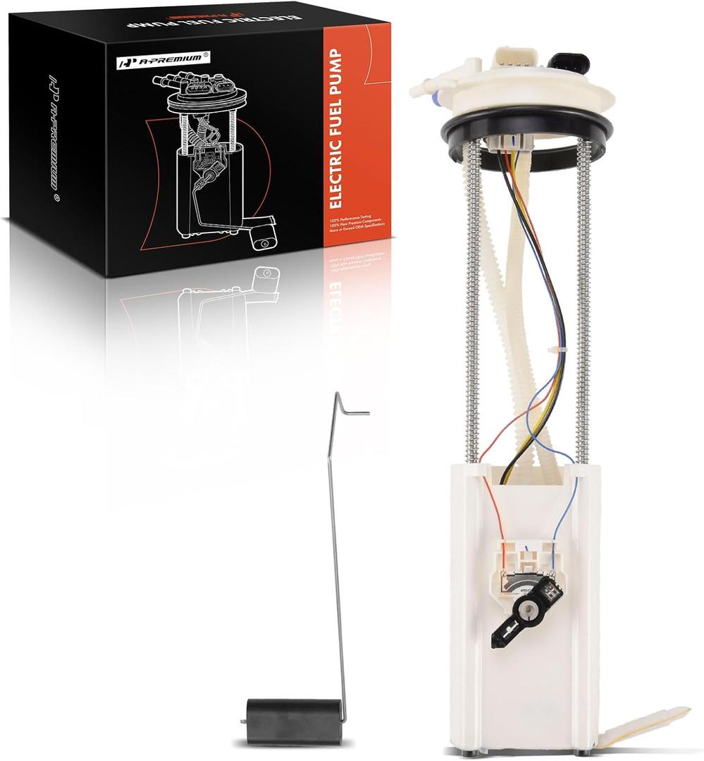 A-Premium Electric Fuel Pump Module Assembly with Pressure Sensor Compatible with Chevrolet Silverado 1500 2002-2005 & GMC Sierra 1500 2002-2005, V8 5.3L Flex, Replace# 15173399