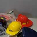 Bonuci 3 Sets Kids Dress up for Play Age 37 Years Old,dress up Costumes Vest Set Police,fireman and Worker for Toddler Kids Boys Pretend Role Accessories