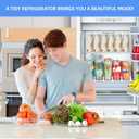 Drink Organizer for Fridge,Soda Can Dispenser for Refrigerator,Upgraded 5 Row Fridge Drink Organize,Drink Pusher for Fridge,Automatic Refrigerator Drink Organize for Fridge Holds up to 25 Cans