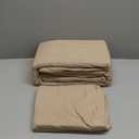 Bedsure Cotton Duvet Cover King - 100% Cotton Waffle Weave Khaki Duvet Cover King Size, GentleSoft and Breathable Tan Bedding Set for All Season, 3 Pieces, 104"x90" (King (104" x 90"), 05 - Khaki (No Comforter))
