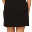 Adrianna Papell Women's Knit Crepe Mini Dress (Size 2, Black)