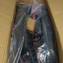 Walkers for Seniors with Seat, Extra Wide 2 in 1 Rollator Walker & Transport Chair with Reversible Backrest & Detachable Footrests, Foldable Wheelchair Combo with 8" Anti-Slip PU Wheels, Red