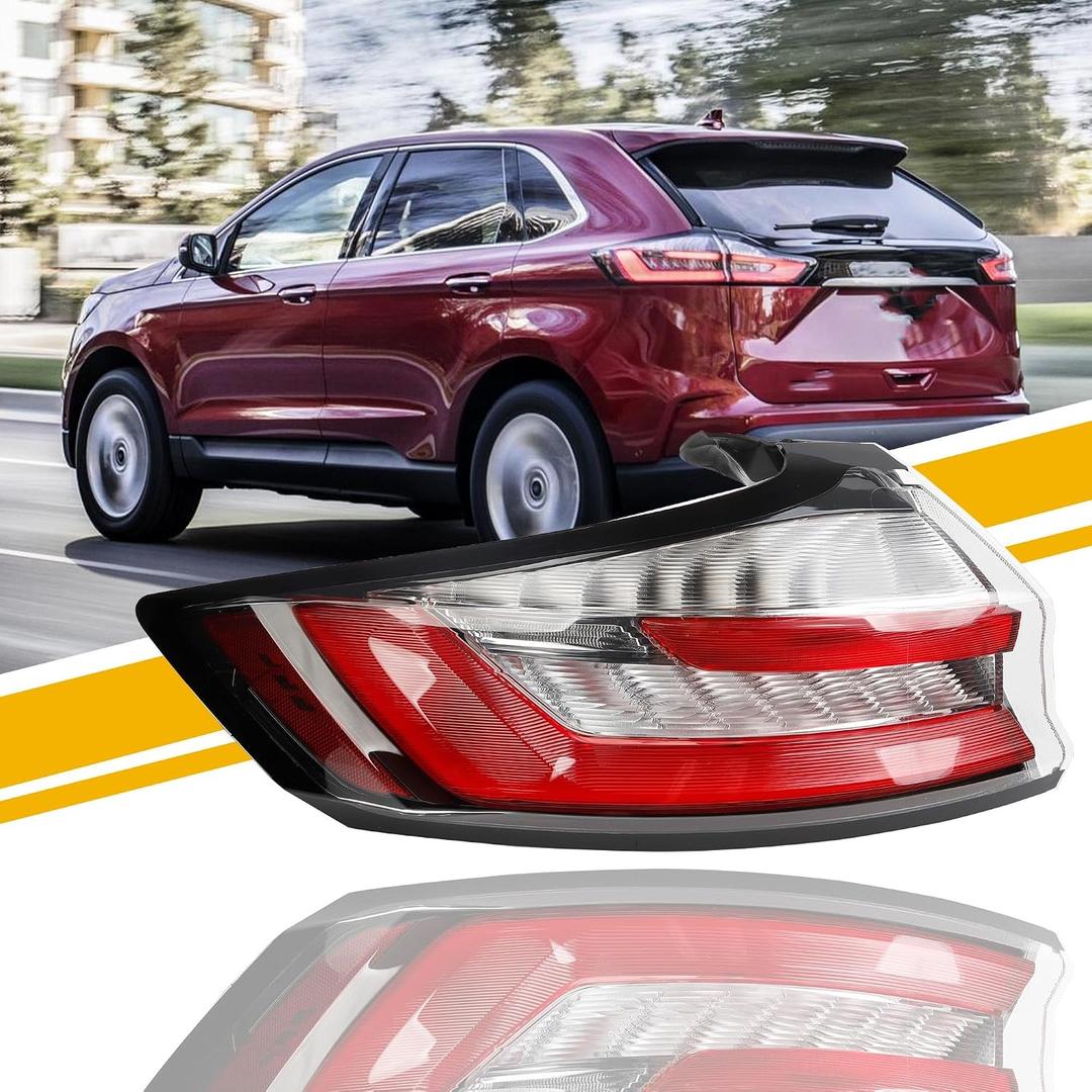 Dasbecan Tail Light Compatible with Ford Edge ST/ST-Line/Titanium 2019-2023