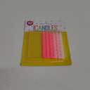 Unique Pink & Purple Spiral Birthday Candles - 10ct, Vibrant Colors - Perfect For Parties, Cake Decorations & Celebrations