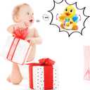 Yiosion Musical Flapping Yellow Duck Interactive Action Educational Learning Walking Light Up Dancing Toy for 1-Year-Old Baby Toddler Infant