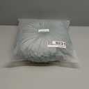 Round Velvet Pillow for Couch Small Handmade Decorative Throw Pillow for Bed Bedroom 13.7 Lake Blue