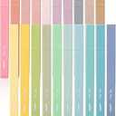 Mr. Pen Aesthetic Highlighters, 20 pcs, Chisel Tip, Pastel Colors, No Bleed Bible Highlighter Pastel, Assorted Colors