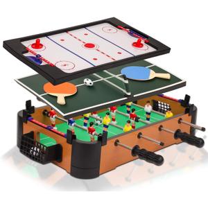 Point Games Hockey Table, Mini Table Games for Kids, Arcade Game for Boys & Girls, Great Gift fro Children Ages 3+