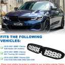 G20 Grill - Black Kidney Grille Compatible With 2019-2022 3 Series G20 316i/318i/320i/328i/330i/335i/340i Gloss Black Diamond