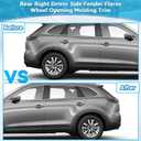 Rear Right Side Wheel Fender Molding Trim Compatible with Mazda CX-9 2016-2023# TK48-51-W50F TK48-51-W50H TK4851W50F TK4851W50H Rear Right Wheel Arch Molding
