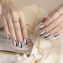 Artdone 16 Colors Chrome Nail Powder, Iridescent Aurora Powder Metallic Mirror Effect Pigment Pearlescent Mermaid Pigment Pearl Glitter Dust Kit, Nail Art Decoration, Resin Craft