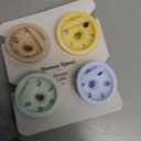 Tommee Tippee Breast-Like Pacifier, Lightweight, One-Piece Silicone Design, Symmetrical Nipple, 0-6m, 4 Pack (Yellow/Mint/Sky/Beige)